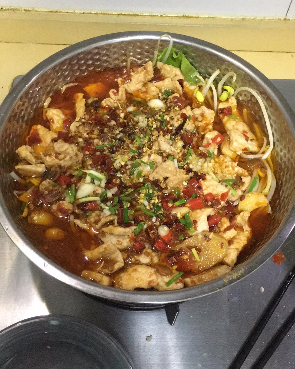 堂妈小厨——水煮肉片