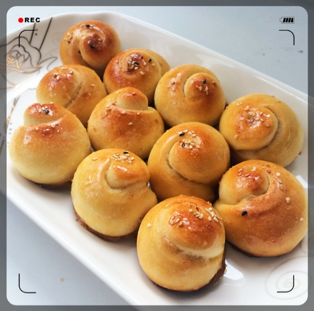名字叫馒头的蜂蜜面包！