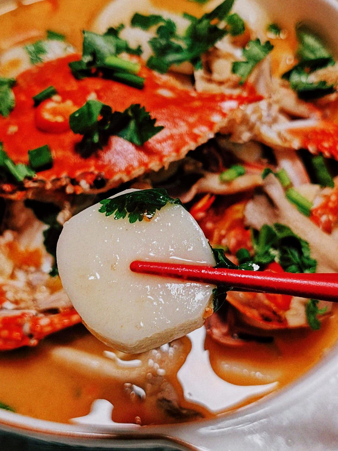 0失败！汤鲜味浓！梭子蟹年糕汤