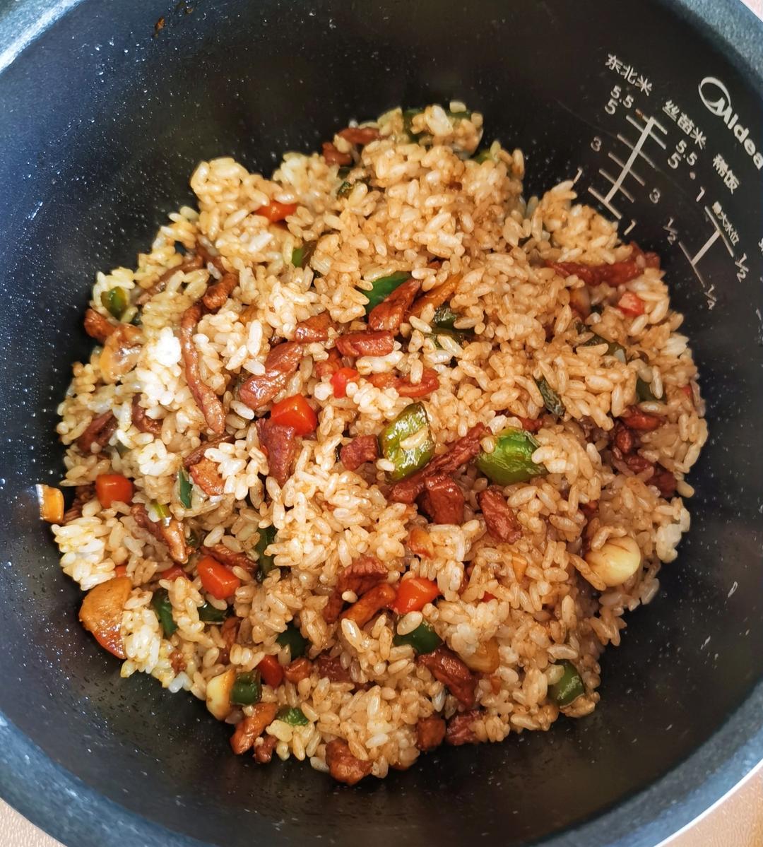 肉汤泡饭