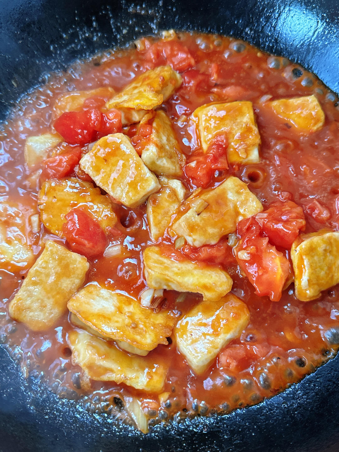 茄汁豆腐的做法 步驟16