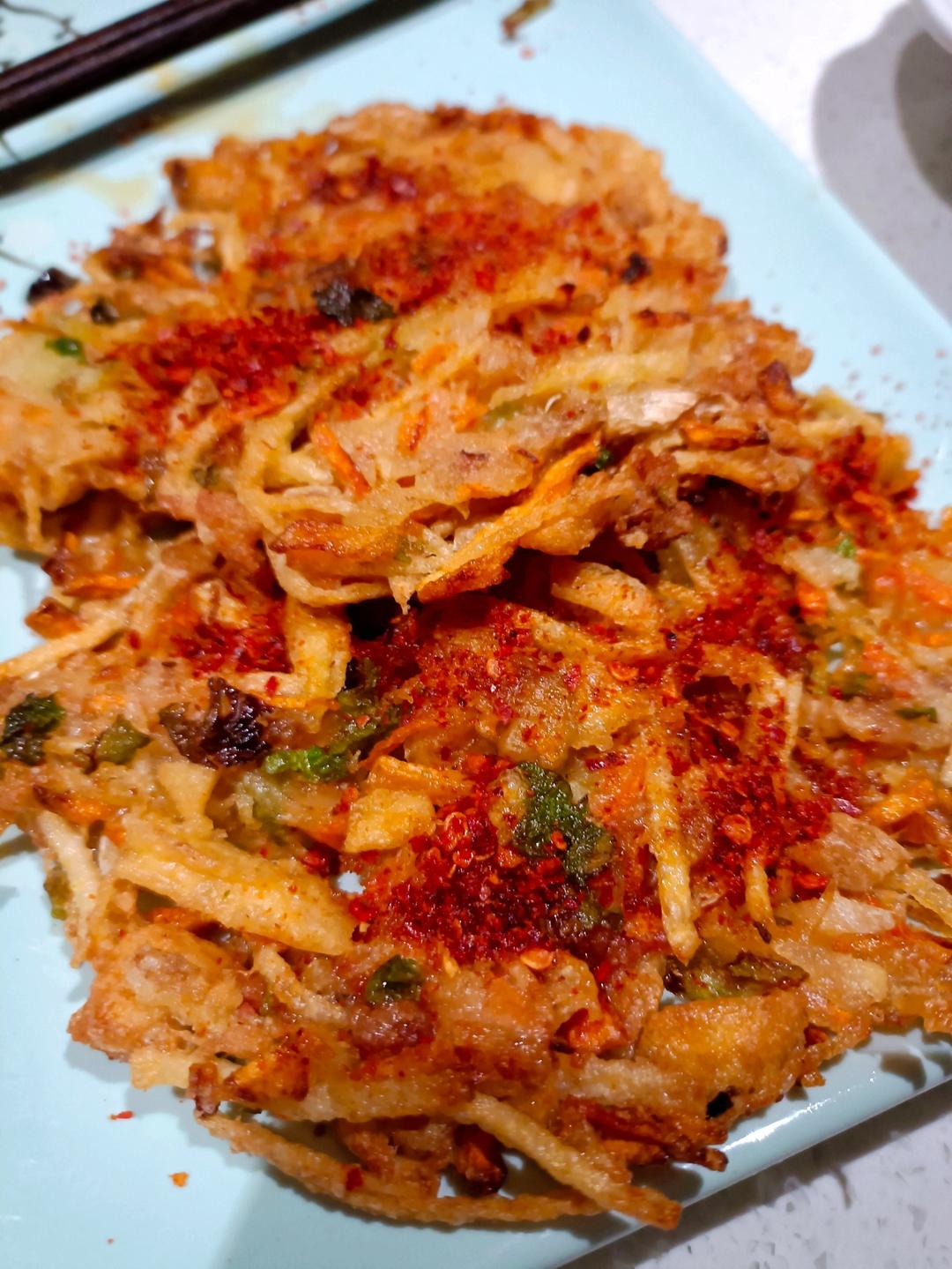 香煎土豆丝饼（超简单）
