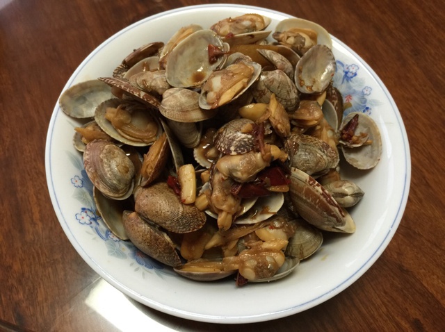 辣炒花蛤