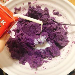 懒人紫薯三明治的做法 步骤2