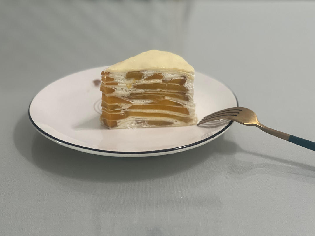 零基础做芒果千层蛋糕（8寸）