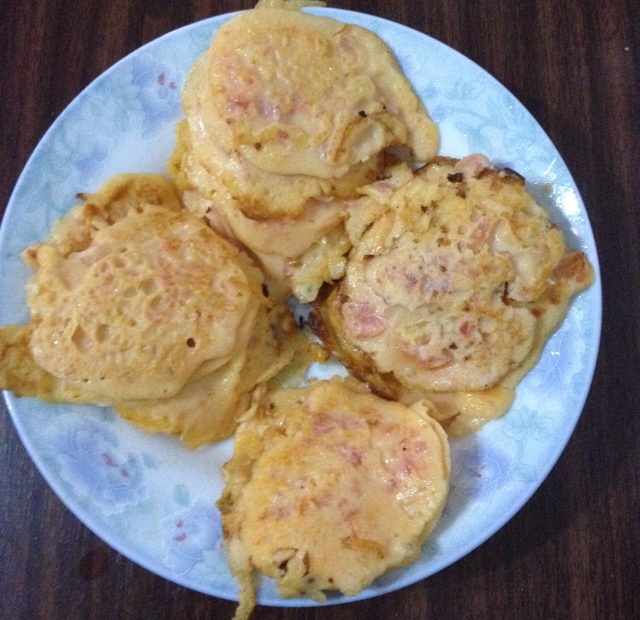 西红柿鸡蛋饼