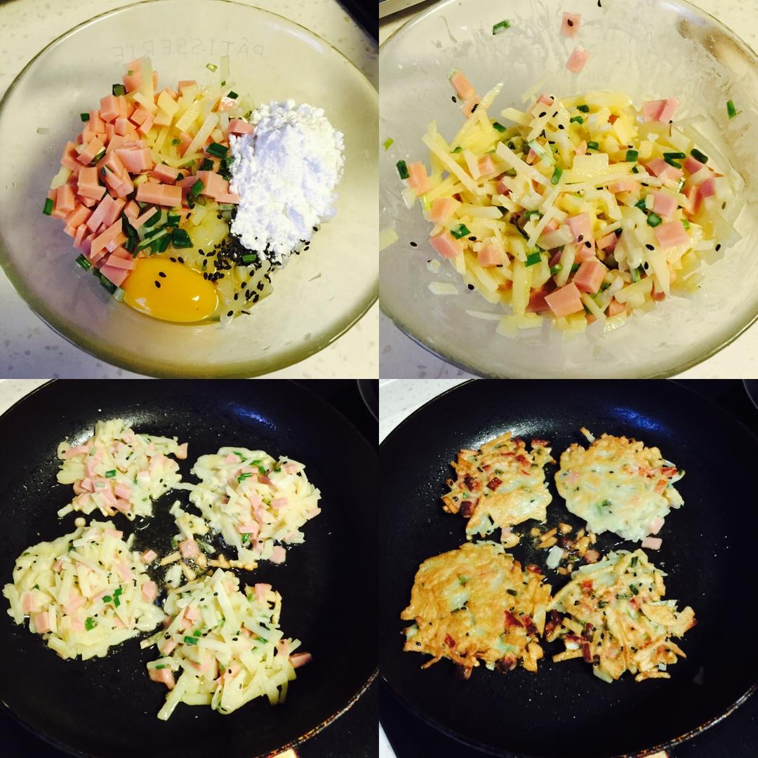 鸡蛋土豆饼