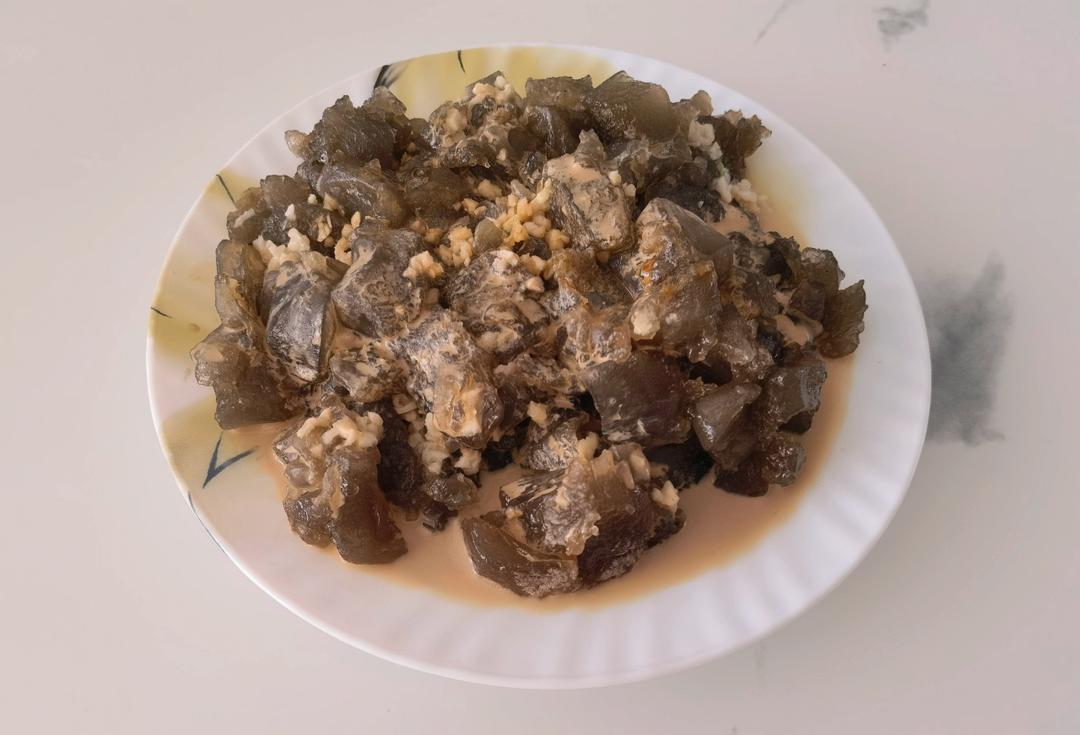 大连地方特色小吃-煎焖子