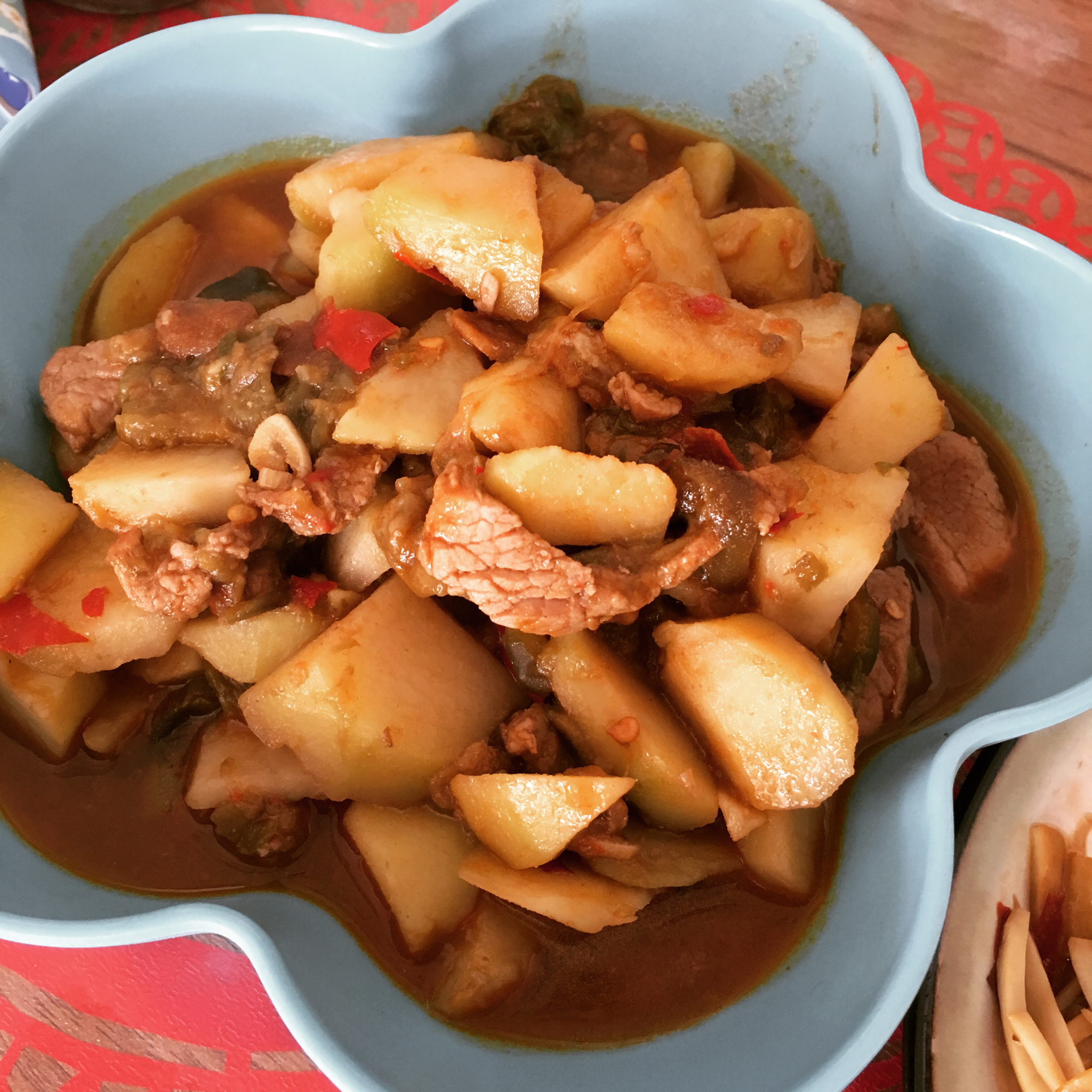 土豆炖茄子