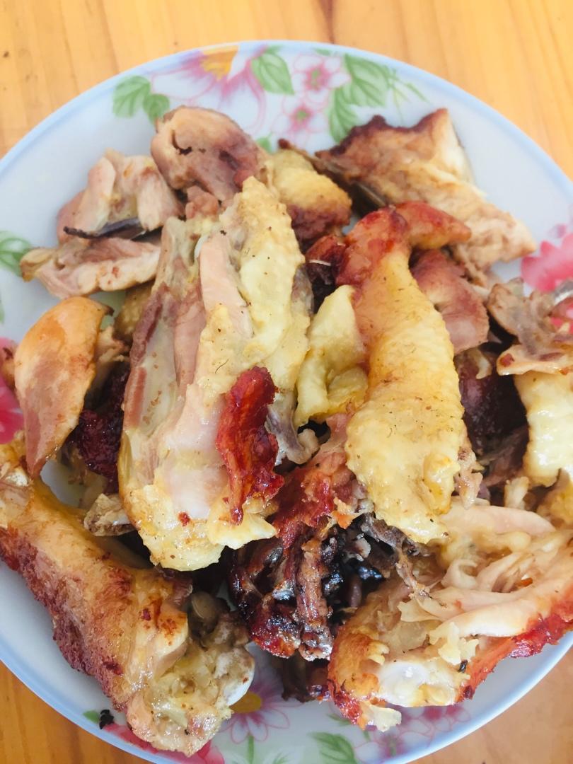 电饭煲版盐焗鸡