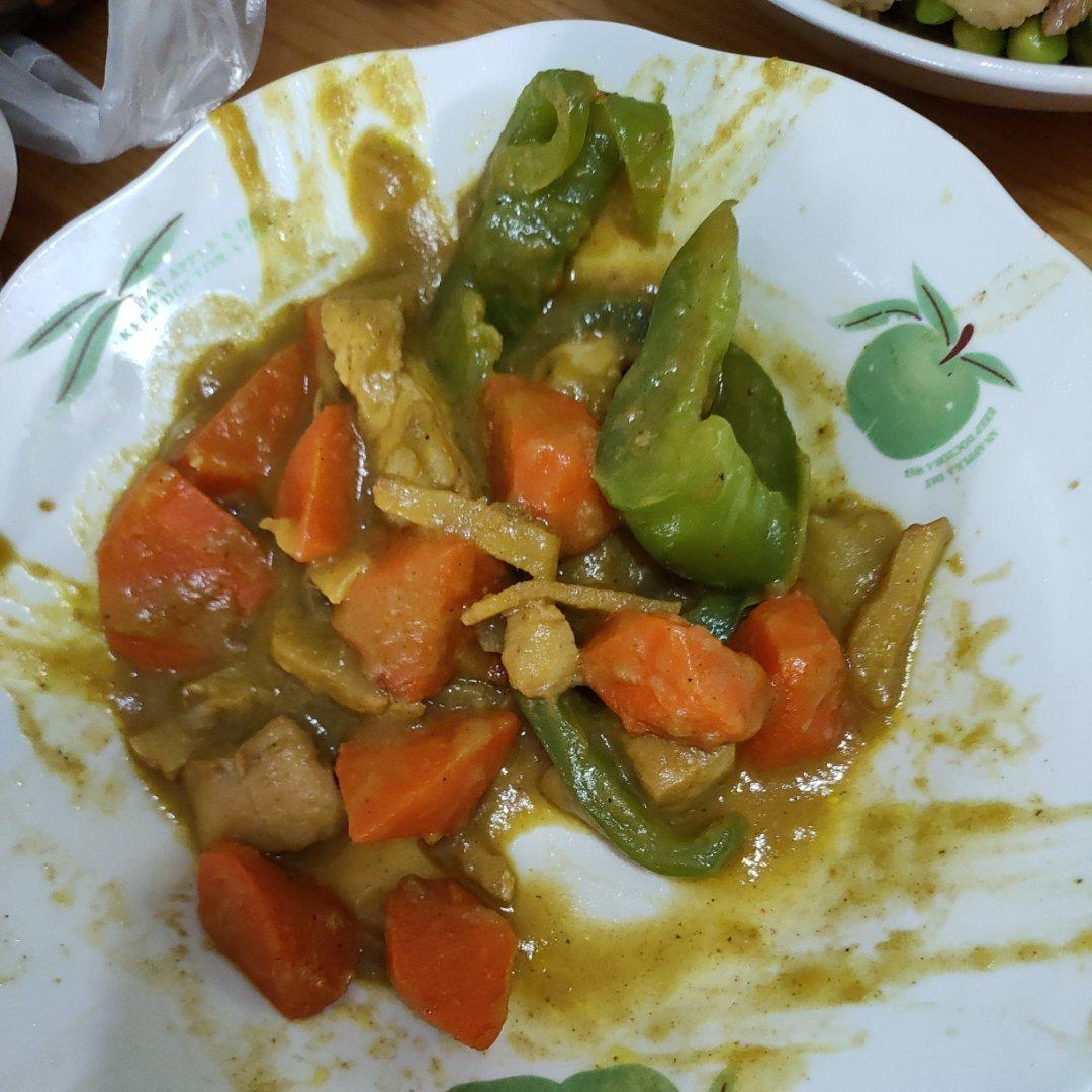 土豆咖喱鸡肉