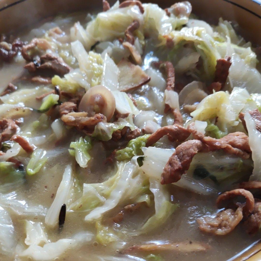 烂糊肉丝-大白菜加里脊肉烂糊糊的才好吃，原来成功就靠那3勺！