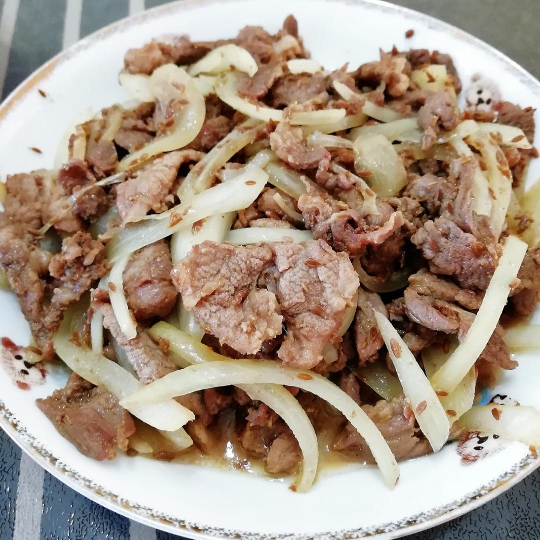 孜然牛肉（简单版）