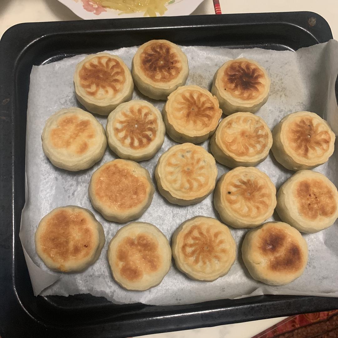 软皮绿豆饼