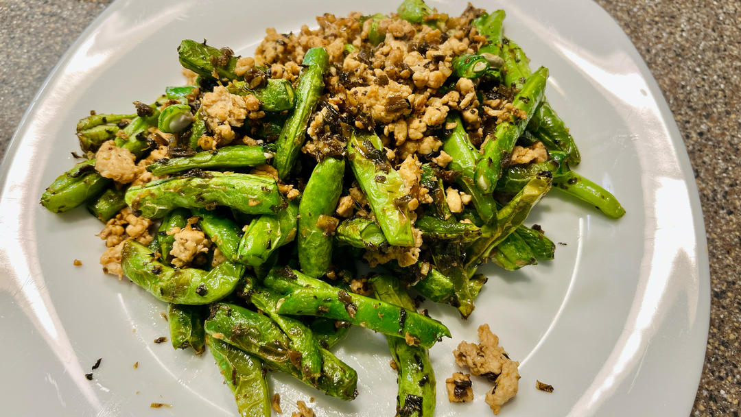 超好吃的干煸豆角