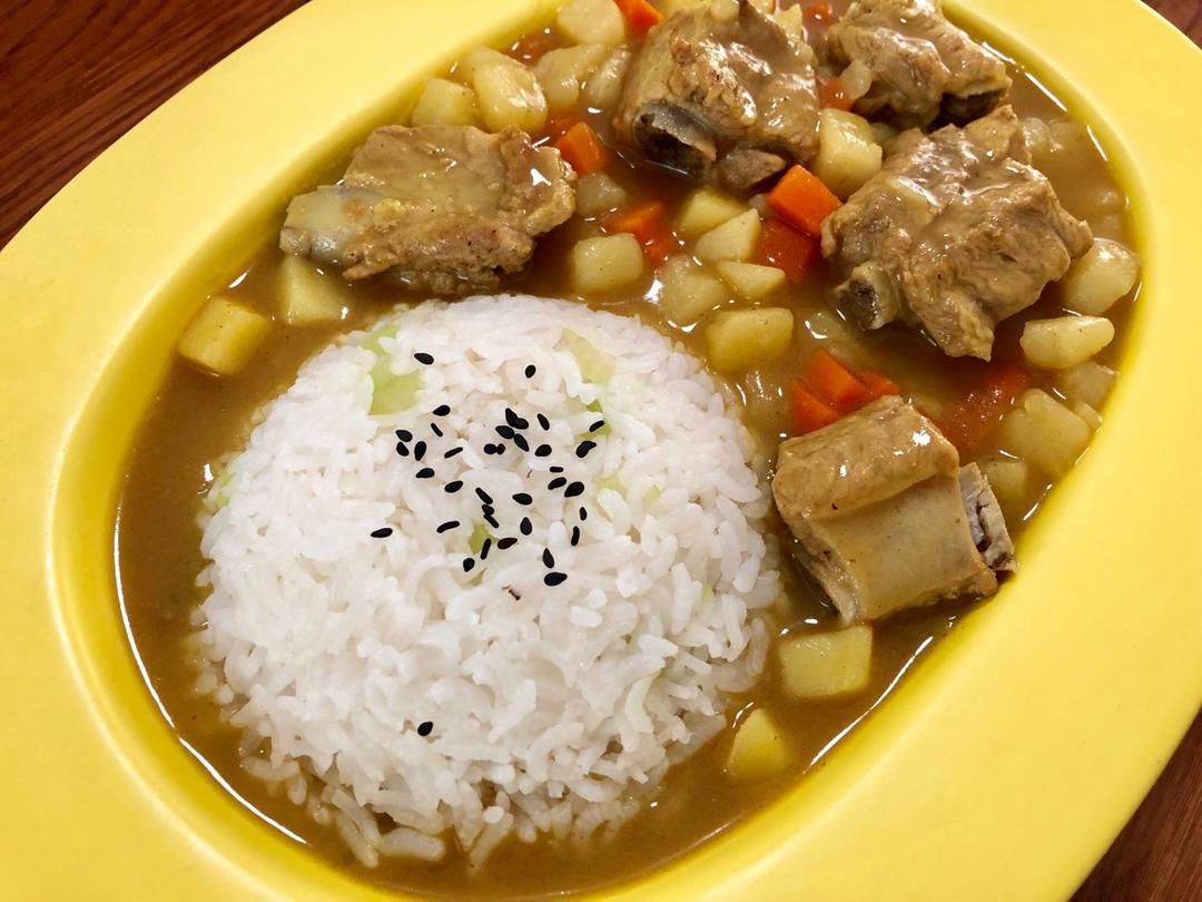 咖喱土豆排骨