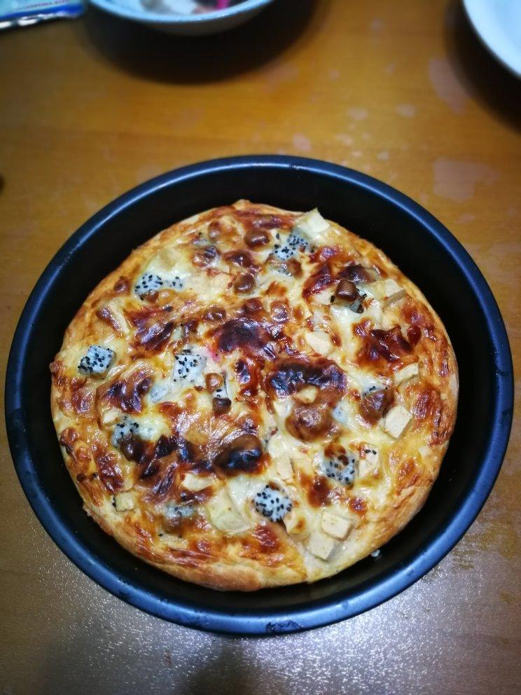 水果披萨（附带饼胚的做法）