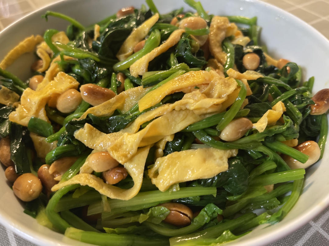 健康低脂凉拌菜—菠菜可以这样吃
