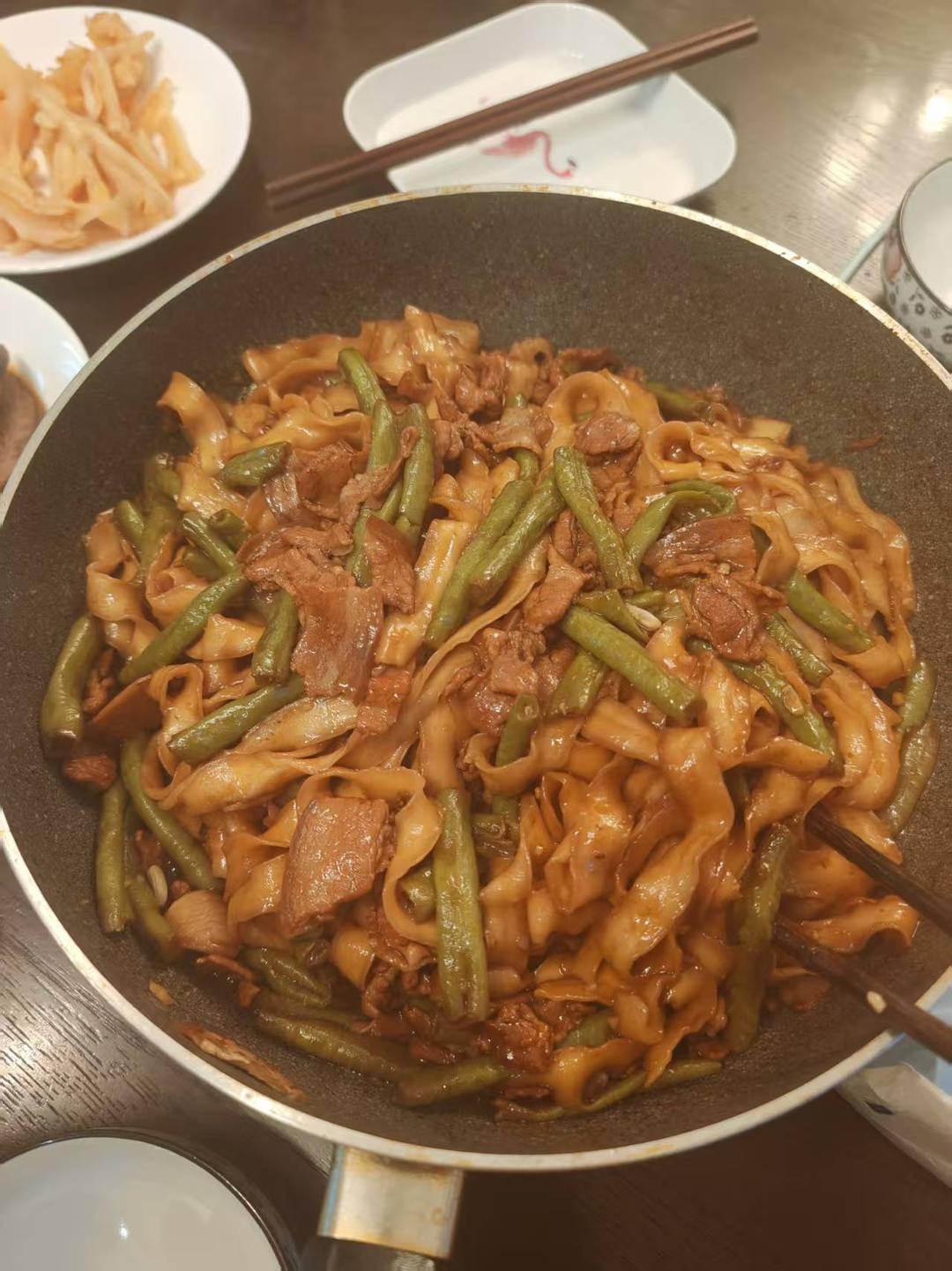 家庭版豆角焖面