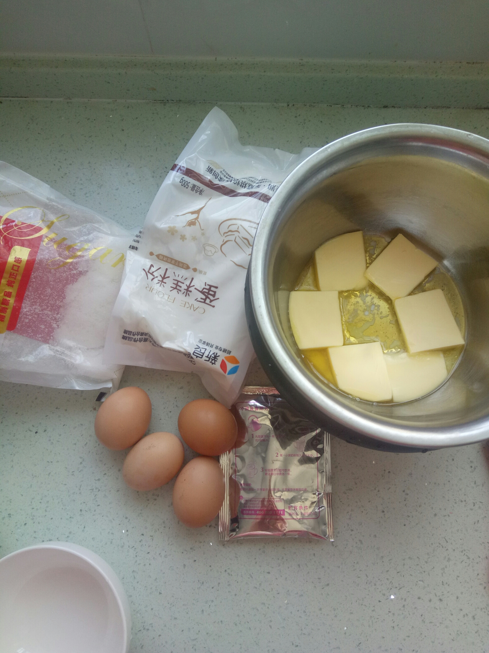 蔓越莓蛋黄酥的做法 步骤1