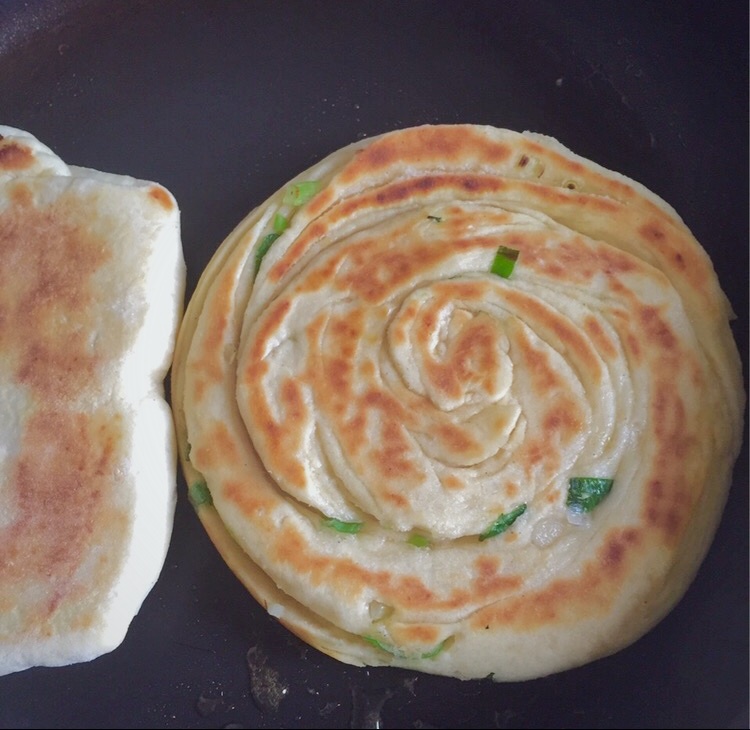 发面葱油酥饼