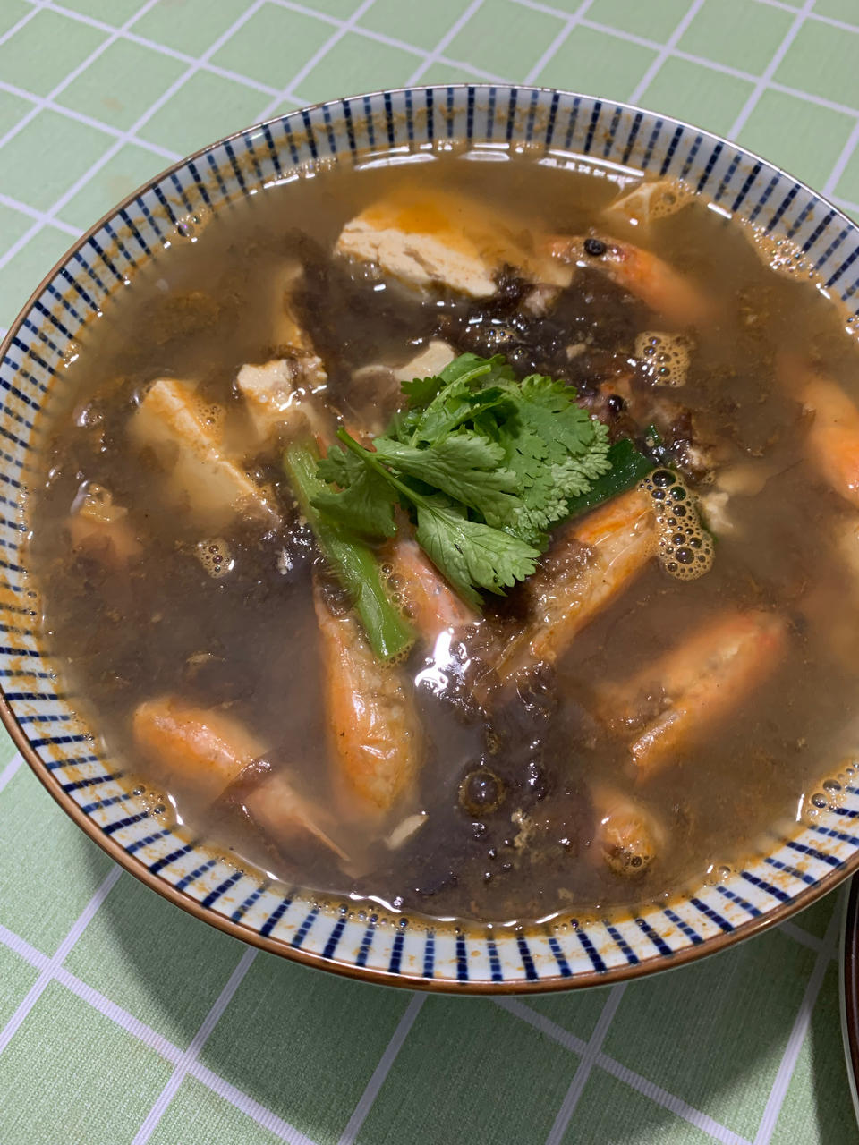 虾头豆腐煲