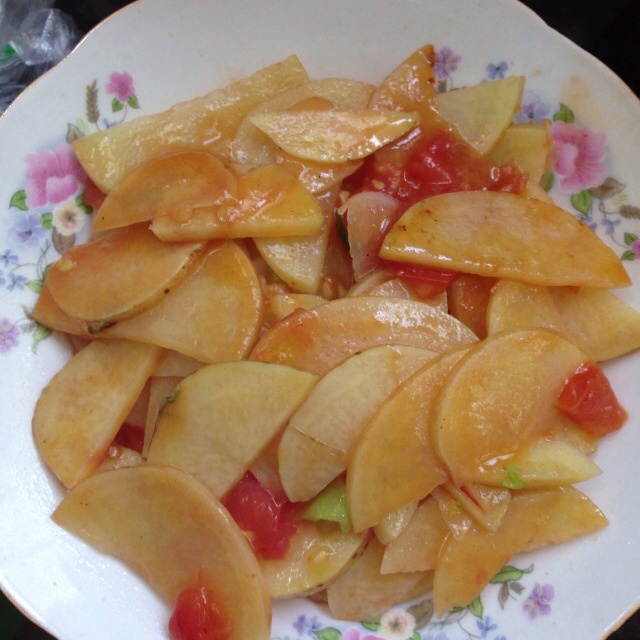 番茄土豆片