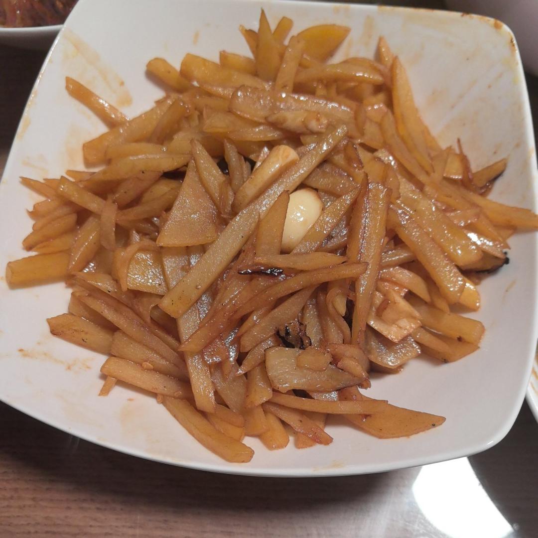 酸辣土豆丝的家常做法 超级下饭