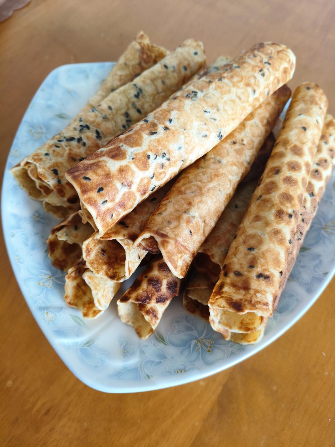 鸡蛋卷 脆皮蛋筒 冰淇淋绝配脆脆脆 无黄油不打发材料简单