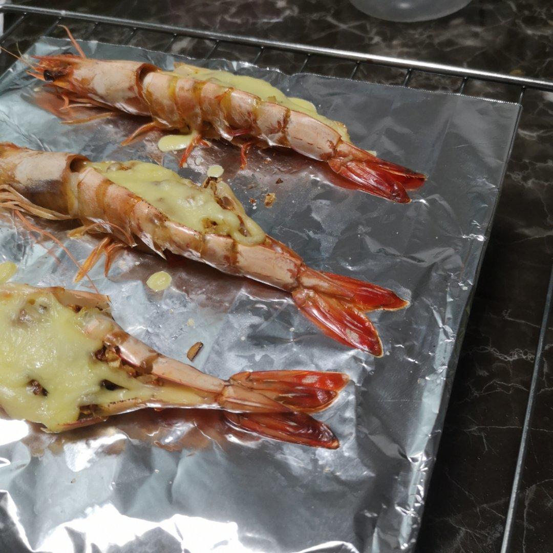 芝士焗阿根廷大虾