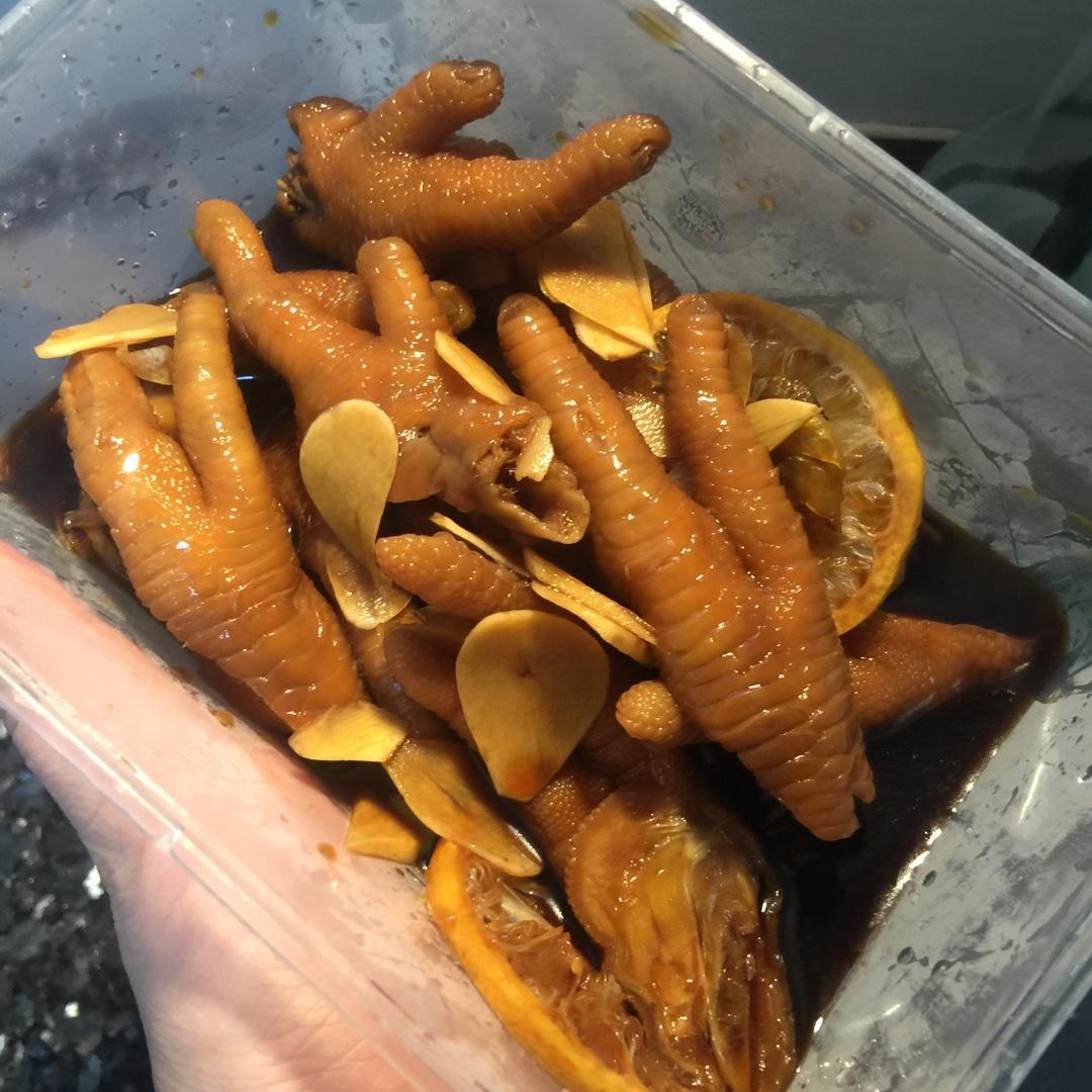 柠香甜醋鸡爪