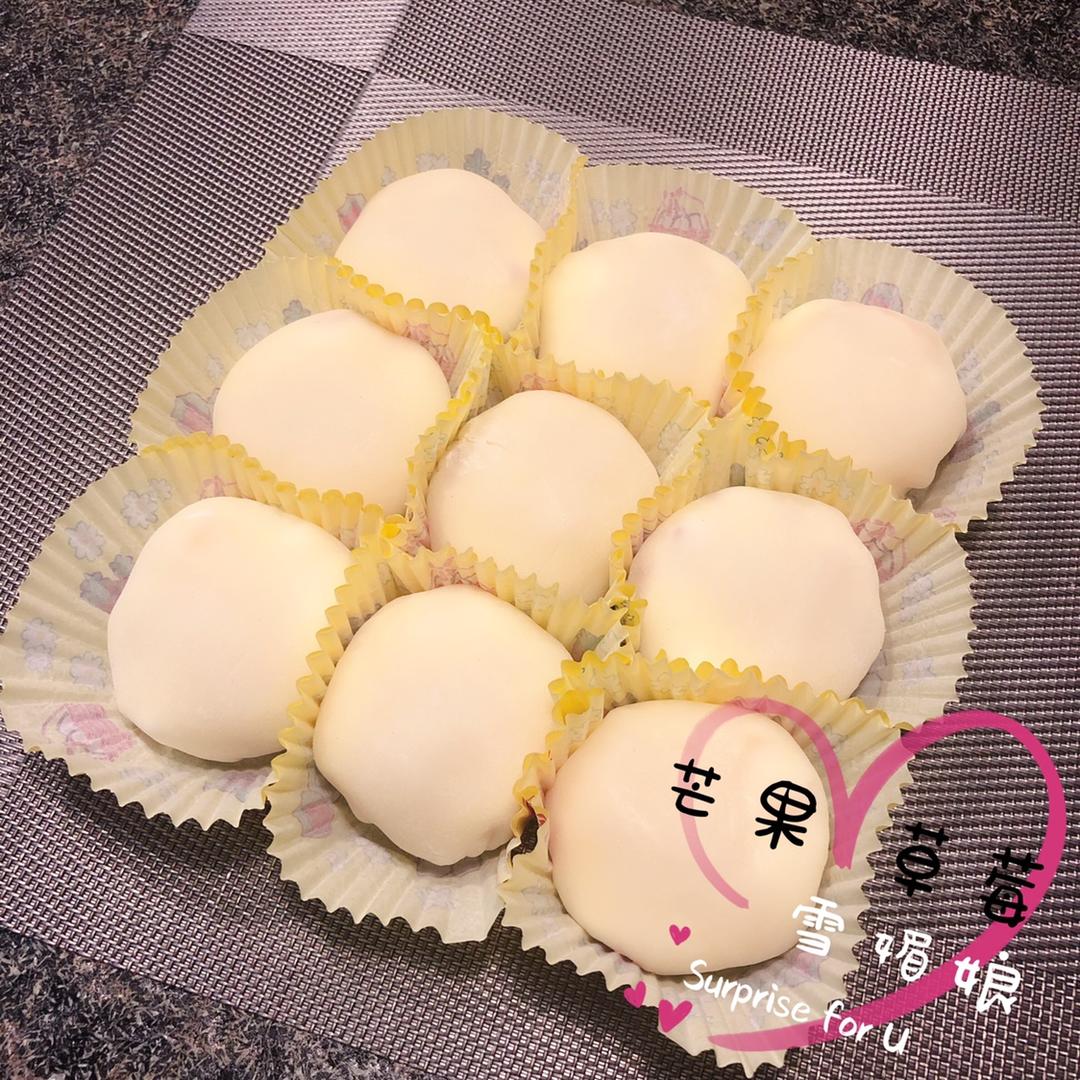 腹黑白胖子——奥利奥雪媚娘