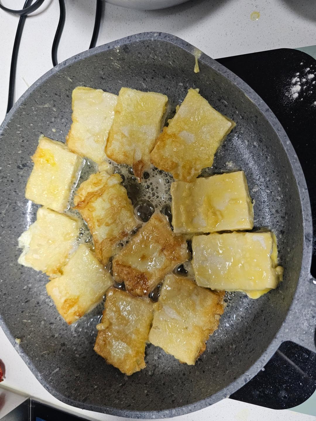无敌好吃的香煎豆腐