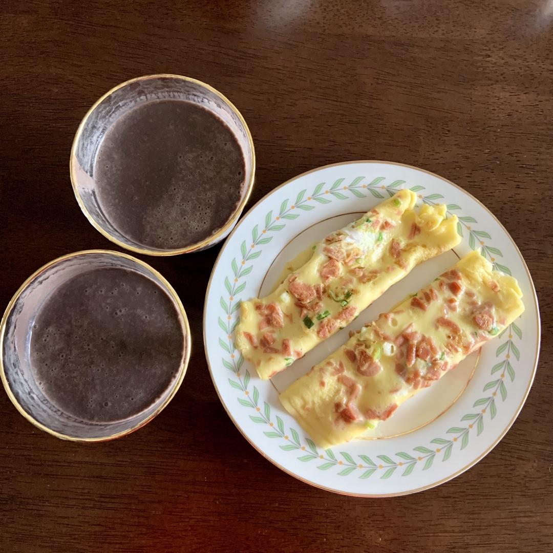 【牛奶鸡蛋早餐软饼】的做法