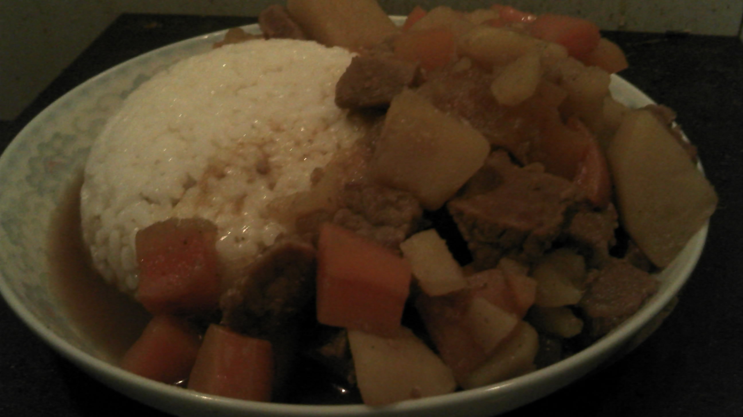 牛肉土豆咖喱饭