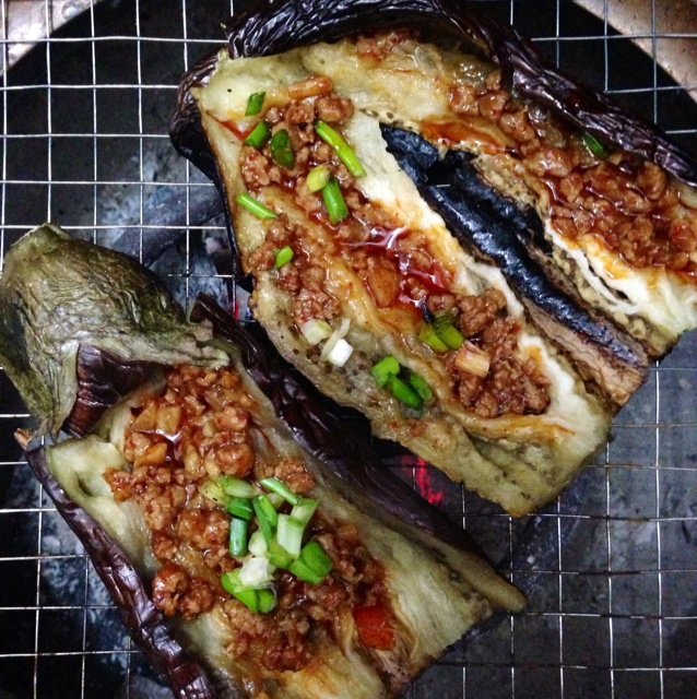 肉沫烤茄子