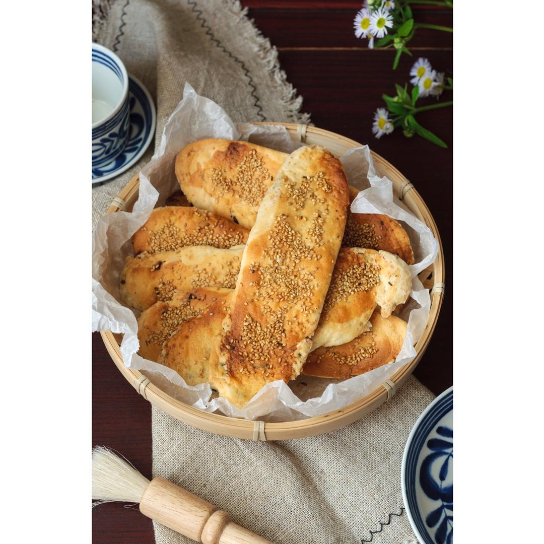 葱油酥饼（草鞋底烧饼）