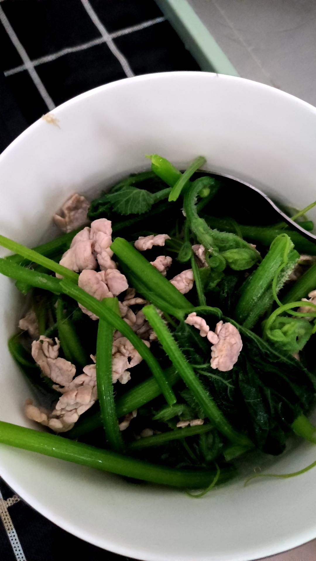 南瓜苗瘦肉汤