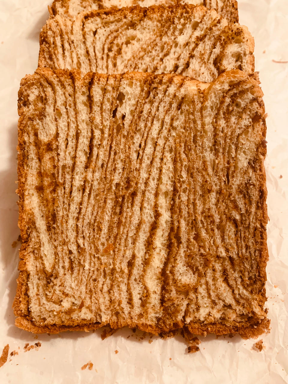 豆沙大理石吐司