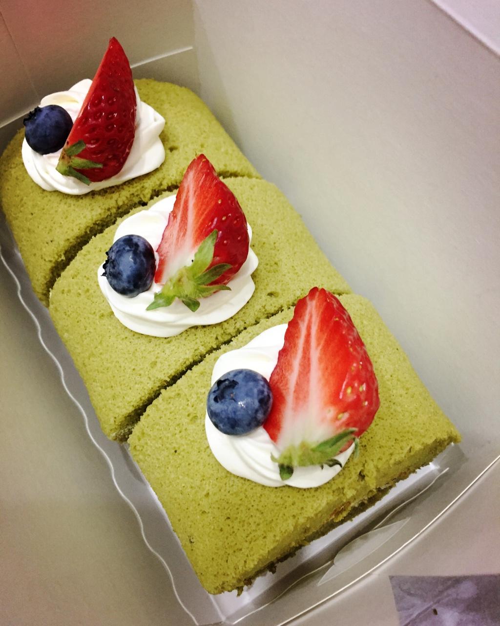 日式抹茶蛋糕卷