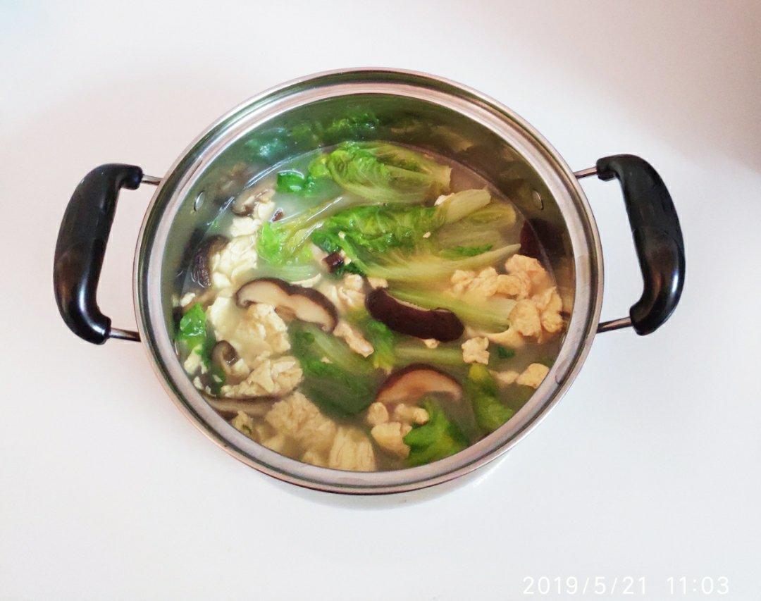 小白菜鸡蛋汤