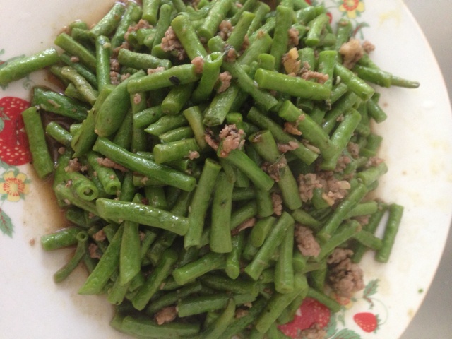 肉末豇豆