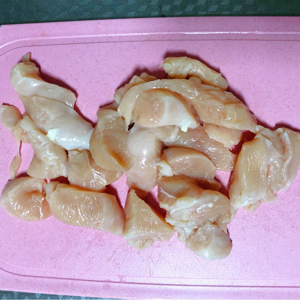 低脂低卡无油❗️韩式炸鸡（甜辣&蜂蜜芥末）可以和外面的炸鸡说拜拜了的做法 步骤1