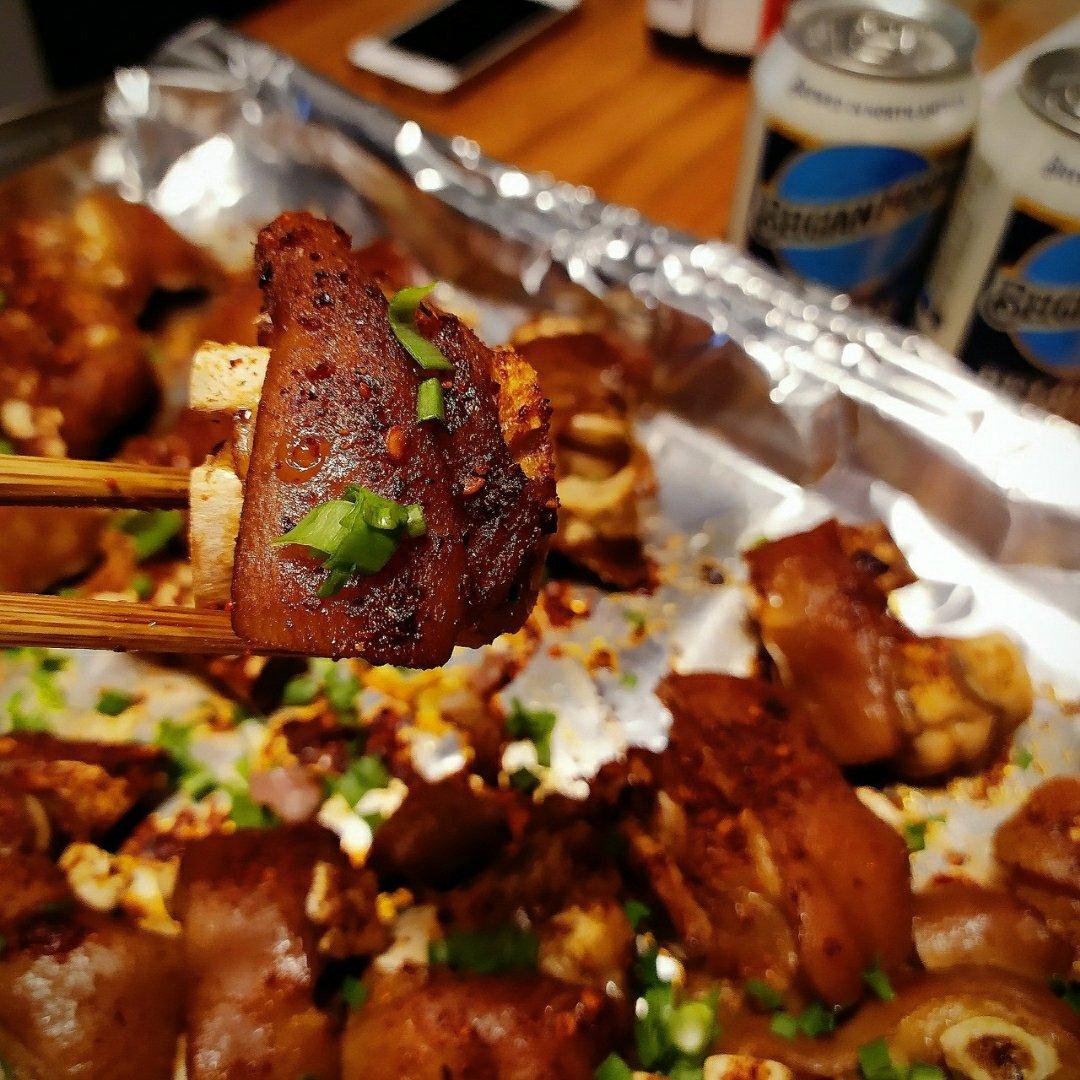 BBQ阳台烤排骨