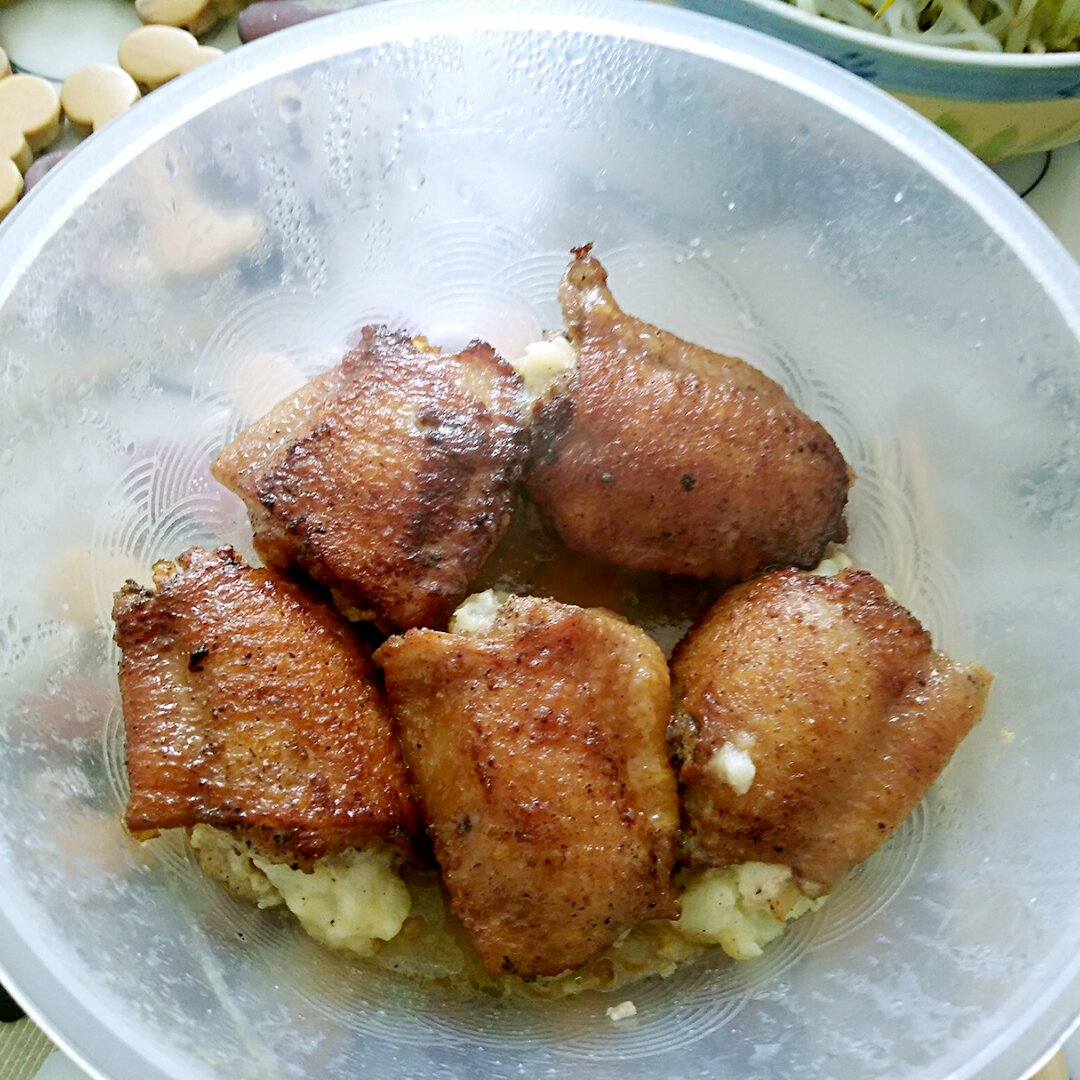 烤箱版酿鸡翅