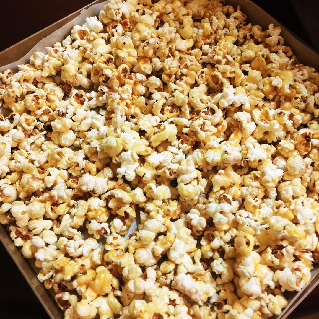 春节零食自制焦糖爆米花 Caramel Popcorn