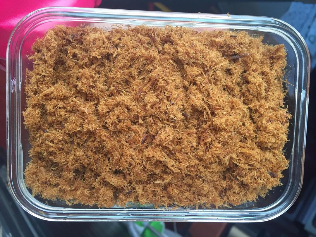 面包机版肉松的做法