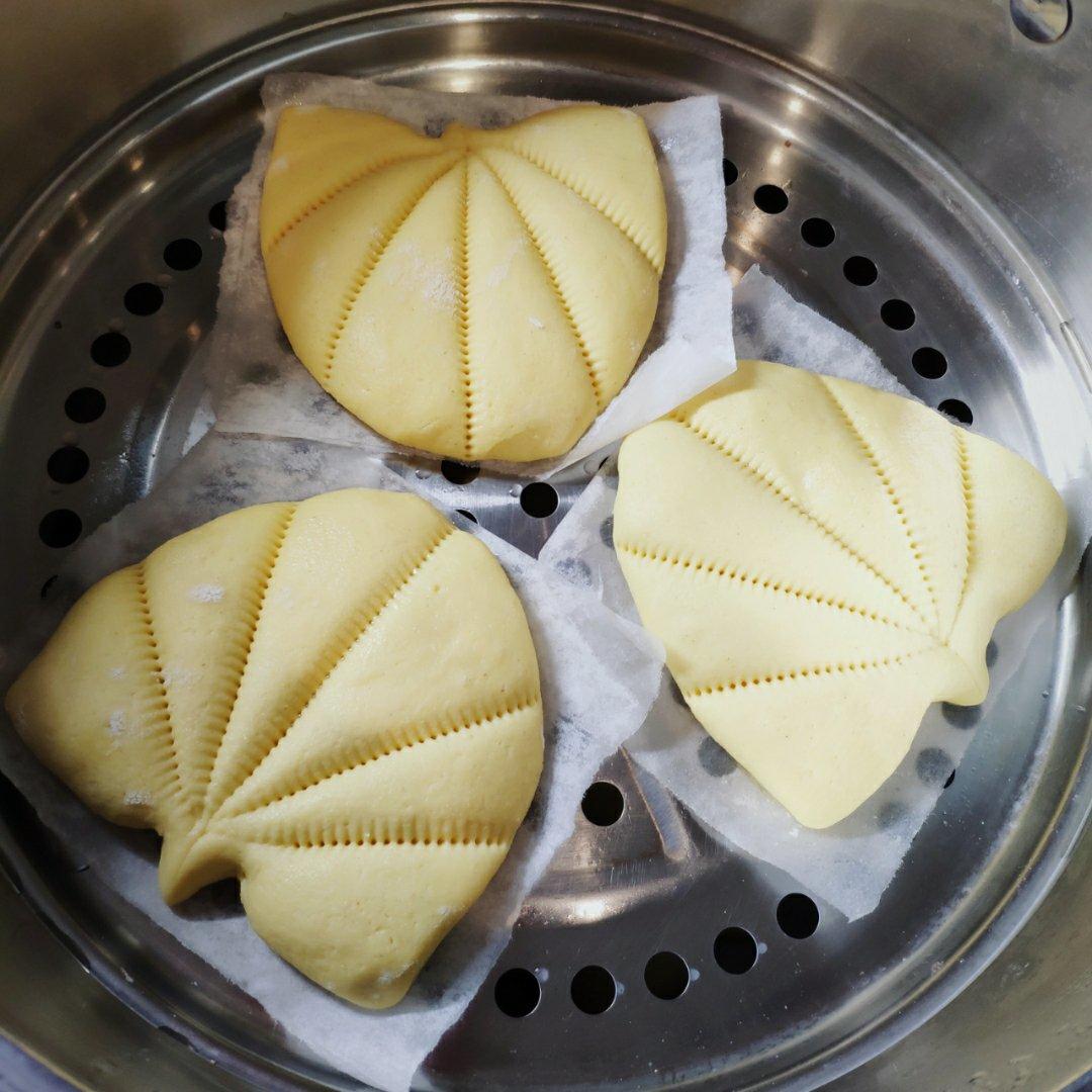 玉米粉荷叶饼(一次发酵)