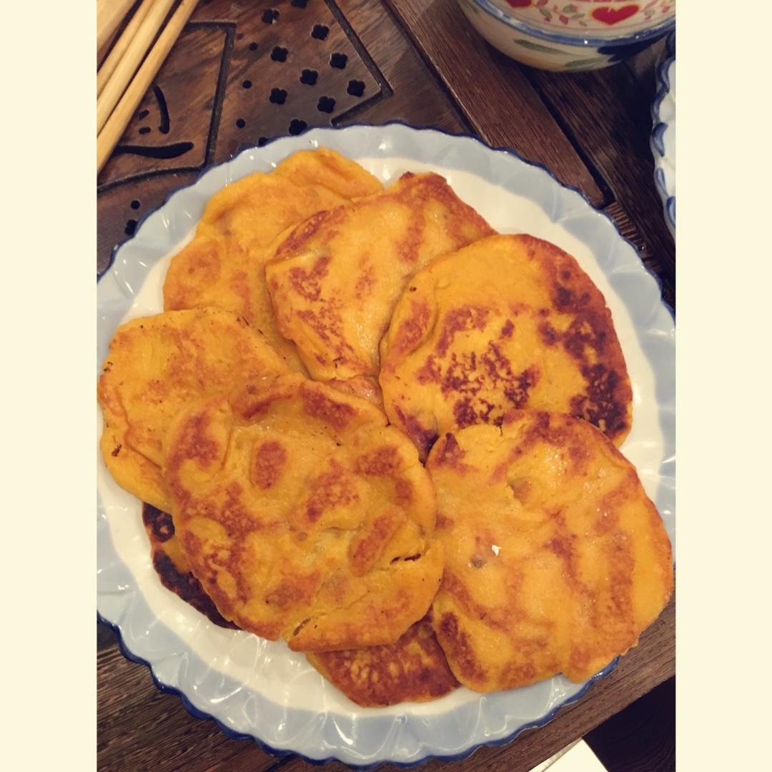 糯米红薯饼