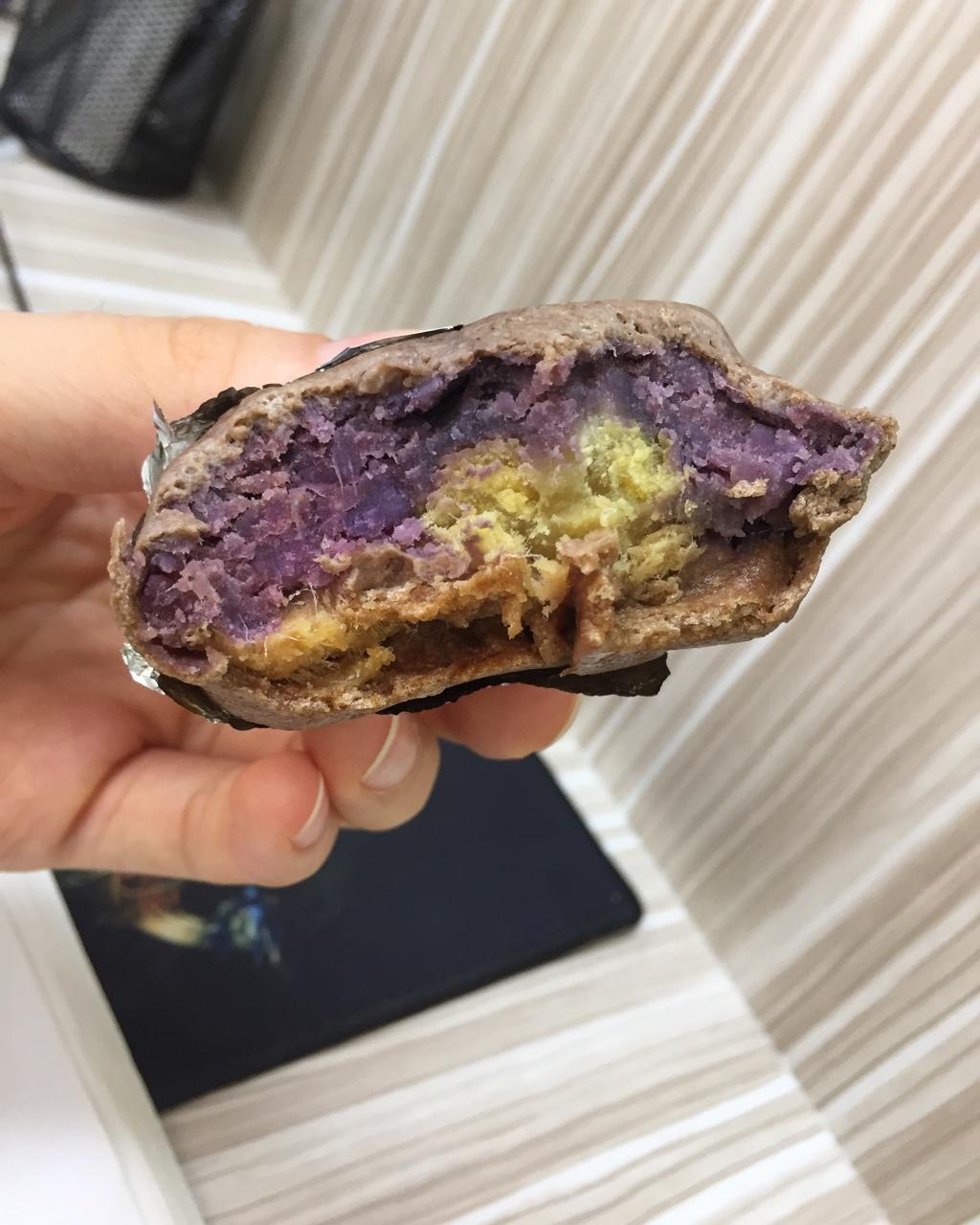 梦幻紫麻薯软欧包